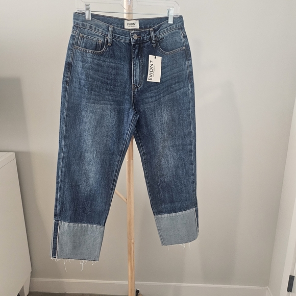Evidnt Los Angeles Ghent Boyfriend Jeans (NWT) Size 28 - Picture 3 of 3